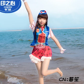 

Anime Love Live! Sunshine!! Aqours Kurosawa Dia Happy Party Train Uniforms Cosplay Costume Free Shipping