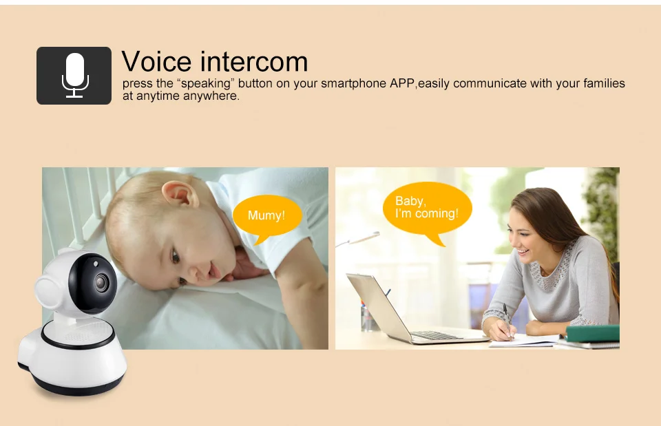 Security WiFi Wireless IP Camera CCTV Surveillance Baby Monitor Camera (13)