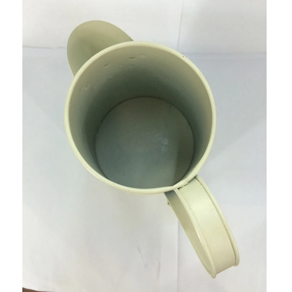 Cute Painting Vintage Metal Jug Vase Flower Pitcher Wedding Home Living Room Office Desk Kitchen Decor Gift Decorative Vase
