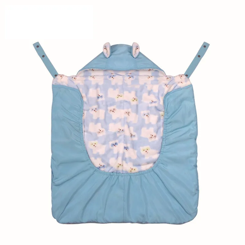 Baby Carrier Cloak Warm Cape Stroller Pram Cover Wind Rain Snow Proof with Velvet Lining Blanket Outdoor Necessary Autumn Winter
