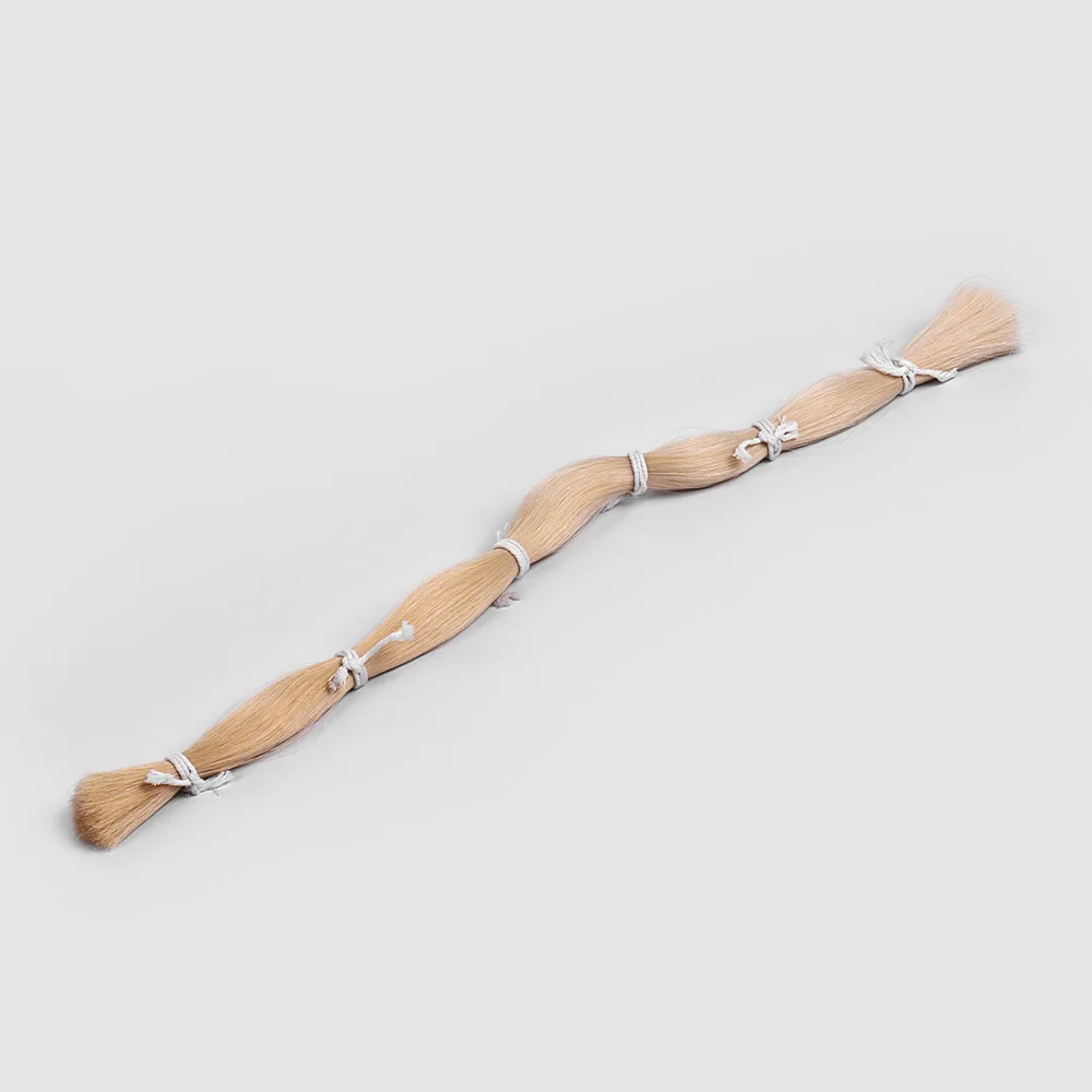 

250g High-quality Horsehair Violin Bow Hair Natural White Color About 80cm Long