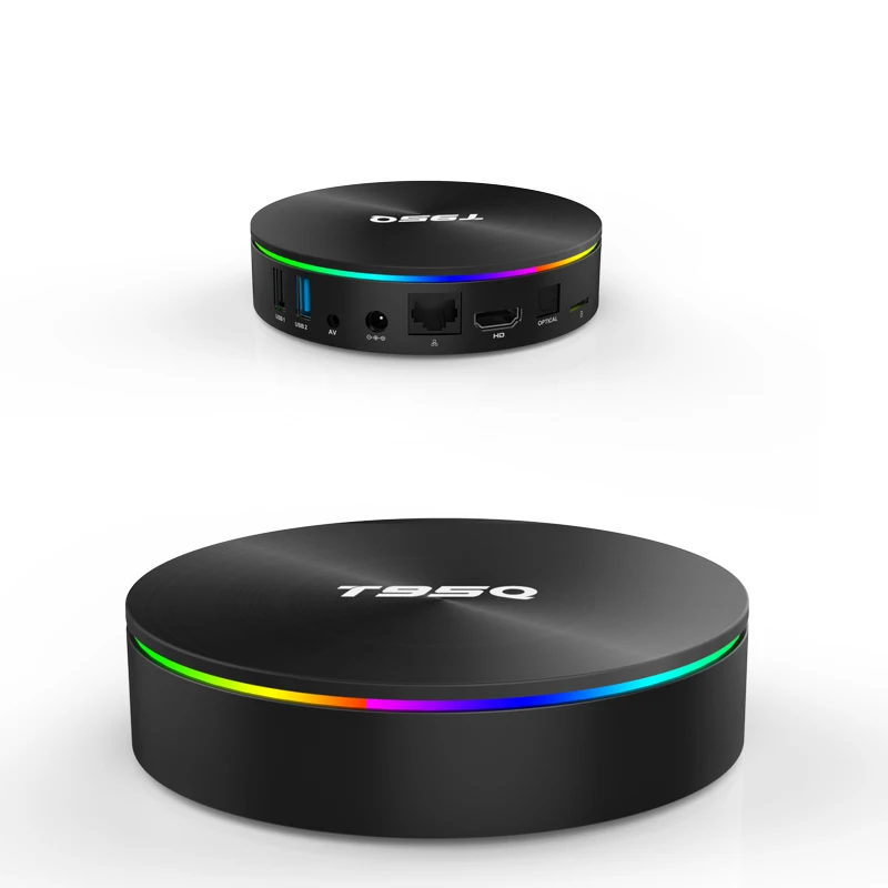 T95Q Android TV Box Android 8.1 Amlogic S905X2 4GB DDR4 32GB ROM 2.4G 5G WiFi USB3.0 BT 4.2 Support 4K H.265 Smart Media Player