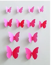 12pcs 3d Magnet Butterflies Diy Wall Sticker Butterfly On The Wall Living Room Home Decor Fridage Stickers Wedding Decoration Butterfly On The Wall Butterfly On Wallsticker Butterfly Aliexpress