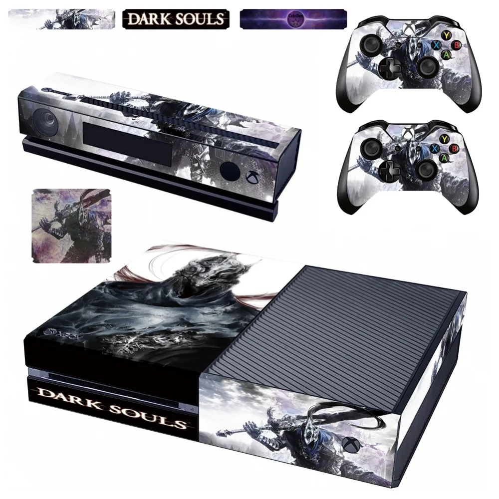 Dark Souls 3 Xbox One Designer Vinyl Skin Decal Sticker Cover For Xboxone Console And Controller With 5 Free Stickers Cover Sticker Xbox One Skin Stickerxbox One Sticker Aliexpress