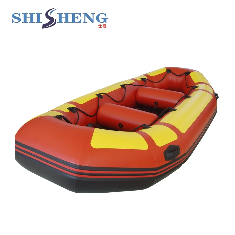 高品質 4 人 Pvc 水インフレータブルいかだ ラフティングボート Rafting Boat Inflatable Raft4 Person Aliexpress
