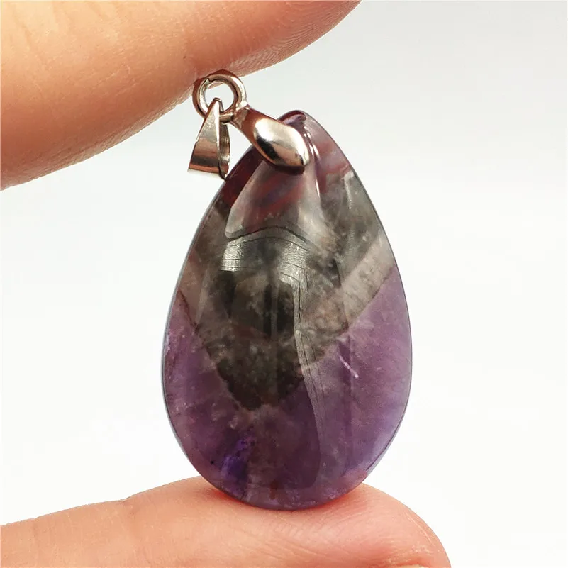 

Top Quality Natural Ametrine Quartz Purple Yellow Gemstone Women Pendant 48x27x14mm Oval Anniversary Love Gift Necklace AAAAA