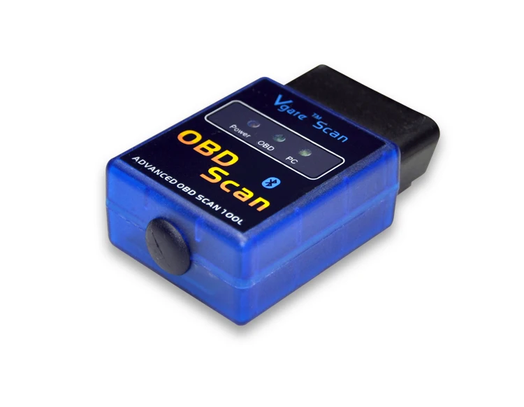 

VSTM Factory price MINI ELM 327 Bluetooth 2.1 Vgate Scan OBD2 / OBDII ELM327 V2.1 Code Scanner supports OBD-II protocols