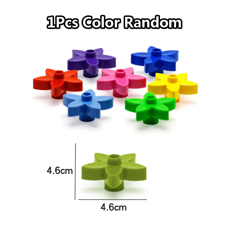 DIY Farm Life Series Large Particles Grass Tree Brick Building Blocks  Compatible with DuploING Education Toy for children (4)