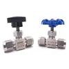 Needle valve Free ship Adjustable 4 6 8 10 12mm 1/8 1/4 3/8 1/2 inch hard tube SS304 Flow Control crane straight needle valve ► Photo 1/5