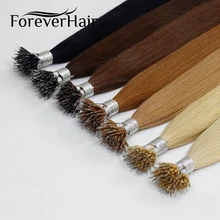 FOREVER HAIR European Straight Keratin Micro Beads Hair 0.8g/s 16