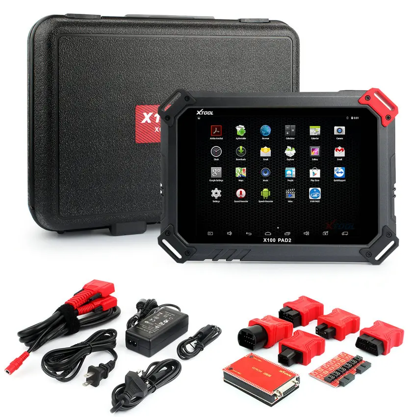 100% Оригинал X100 Auto Key Программист XTOOL PAD2 Корректировка Одометра нефть Сброс