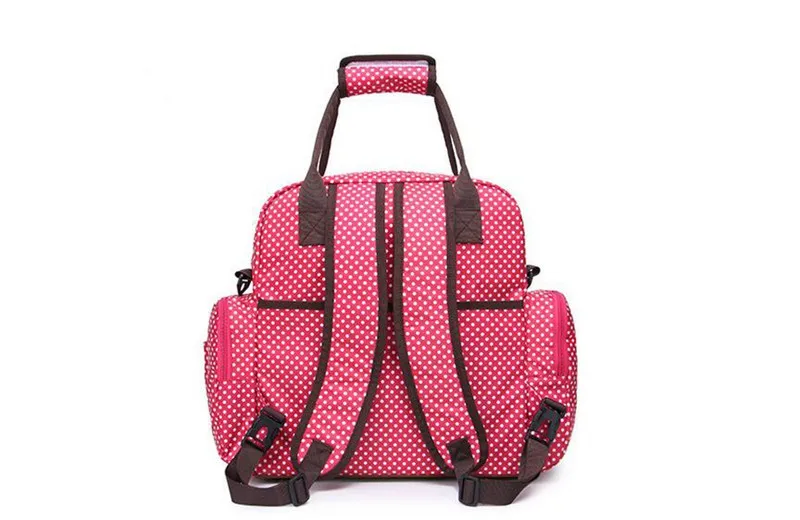 343412cm Fashion Baby Diaper Bags Backpack Nappy Changing Bag For Mom Dot Women Messenger Tote Mother Maternity Bag Ladies (10)