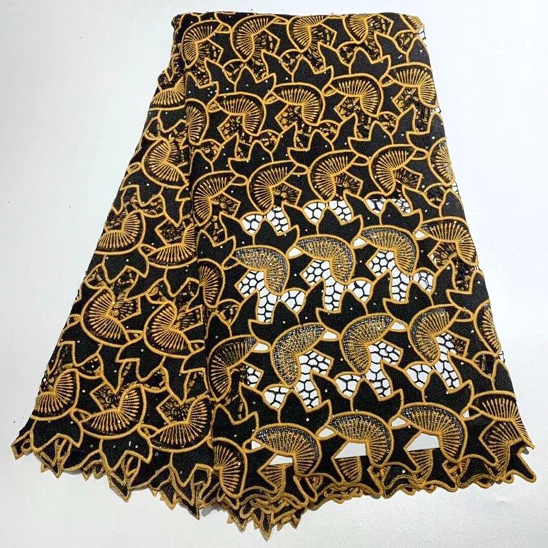 

guipure lace fabric 2019 african cord lace fabrics Special Offers wedding cord lace 5yards high quality