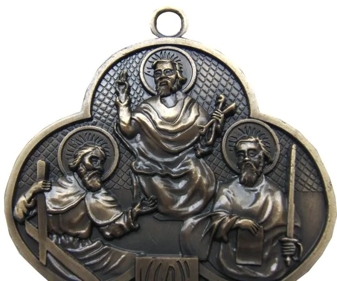 12 апостолов крест инри христианский Иисус эммаль искусственное украшение Jesu