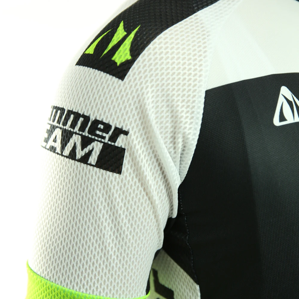 Racmmer 2018 дышащая велосипедная Джерси летняя MTB одежда Ropa Maillot Ciclismo спортивная # DX