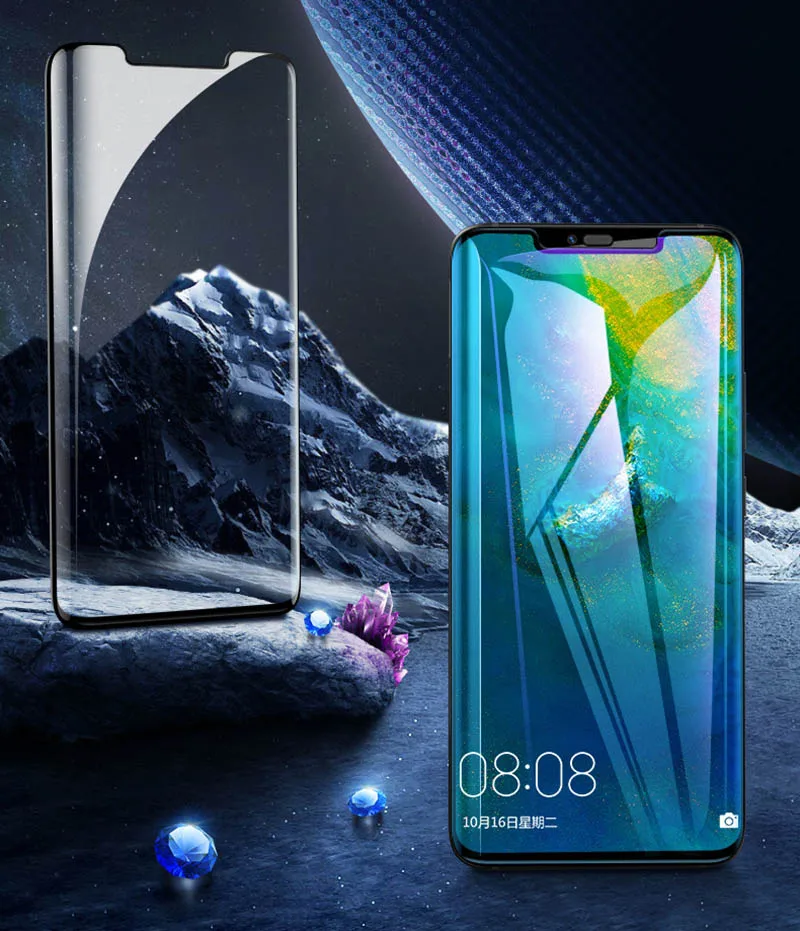 3D закаленное стекло для huawei mate 20 Pro Защита экрана для huawei mate 20 на Защитное стекло для huawei mate 20 Lite стекло