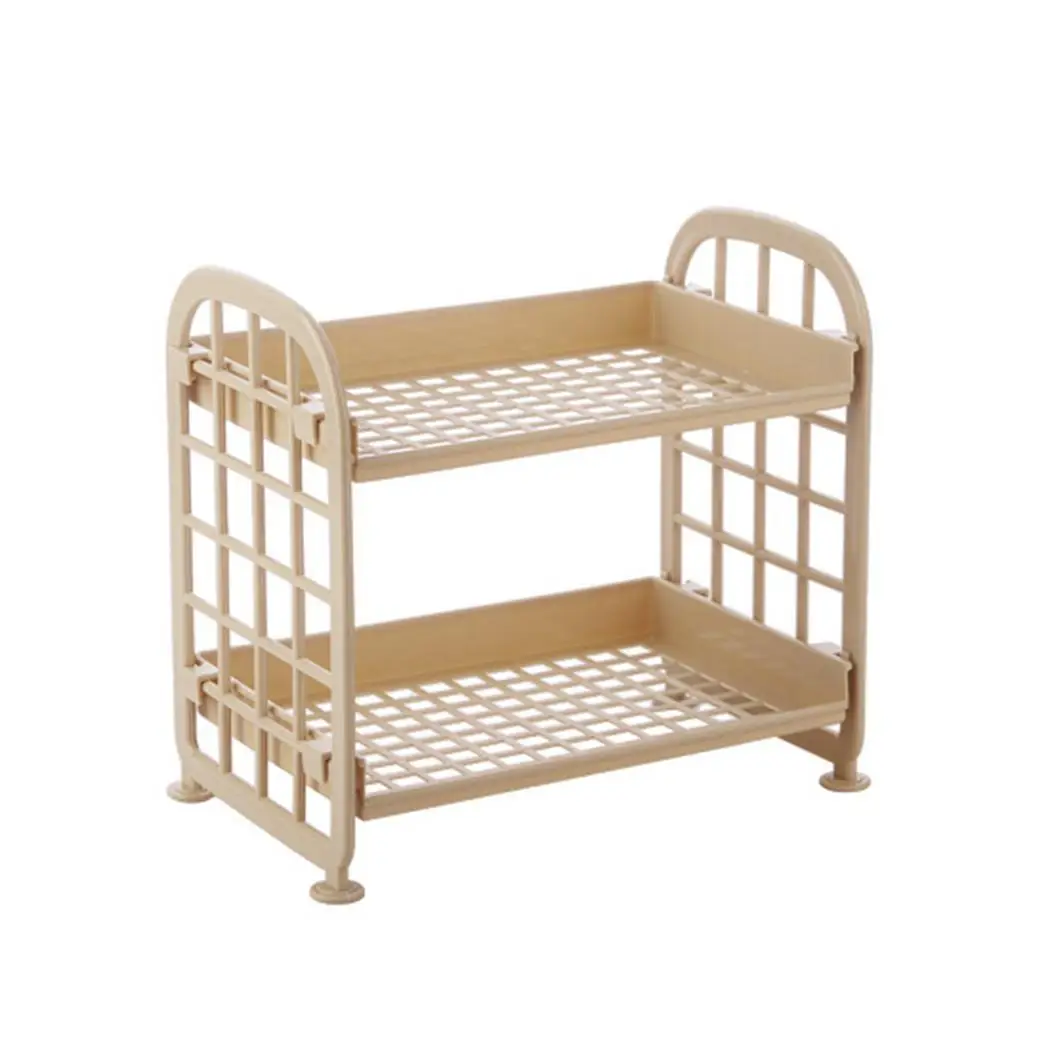 

Multi-functional Double Layers Hollow Out Stand Rack Storage Living room, Bedroom Shelves
