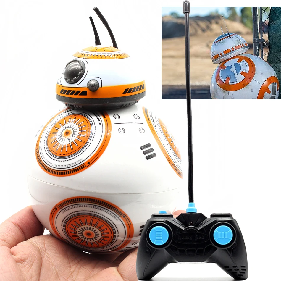 

BB 8 Star Wars 7 RC BB-8 Droid Robot 2.4G Remote Control BB8 Iron Man Action Figure Robot Intelligent Ball Toys