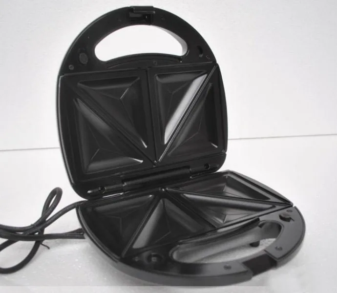 ¡Caliente! Seguridad de temperatura ajustable control Sandwich Maker 220V eléctrica máquina de gofres de electrodomésticos de cocina herramientas - 6