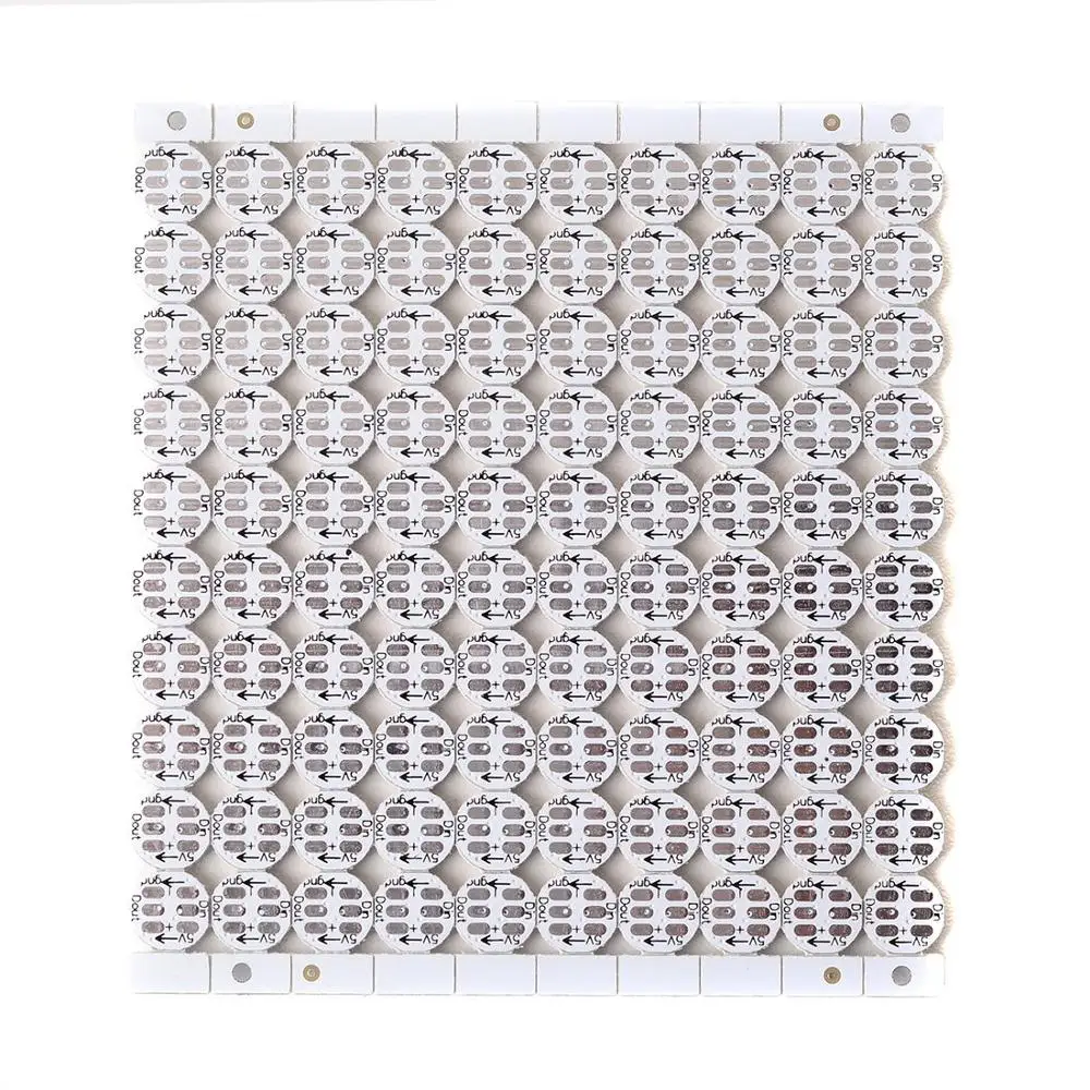 100 ~ 1000 шт. WS2812B WS2812 светодиодный чип PCB радиатор постоянного тока 5 в 5050 RGB WS2811 IC