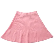 Новые женские мини-юбки с высокой талией эластичные мини-юбки трикотажные плиссированные Harajuku школьная юбка для девочек Женская#3095