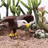 Oenux Original pájaro salvaje animales paraíso flamencos Gull mar Pelican búho Toucan figuras PVC figura de acción juguete miniatura ► Foto 3/6