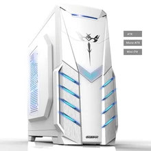 2018 горячий ATX игровой системный блок ПК игровой ПК башня компьютерная коробка микро-ATX ITX прозрачная панель сторона для ПК геймер корпус