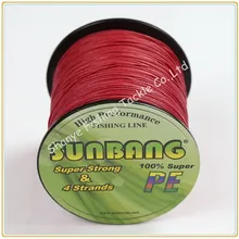 500 м PE леска 4 плетеная линия 40LB SUNBANG