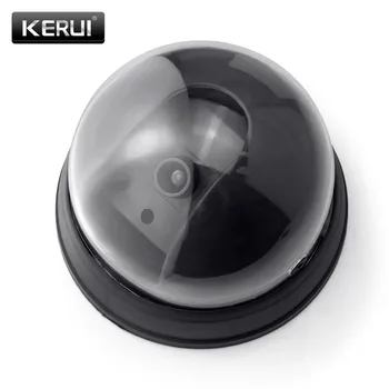 

KERUI Simulation Security Fake Dome Dummy Camera with Flash LED Light Indoor Outdoor Simulated Video Surveillance Fake Camera