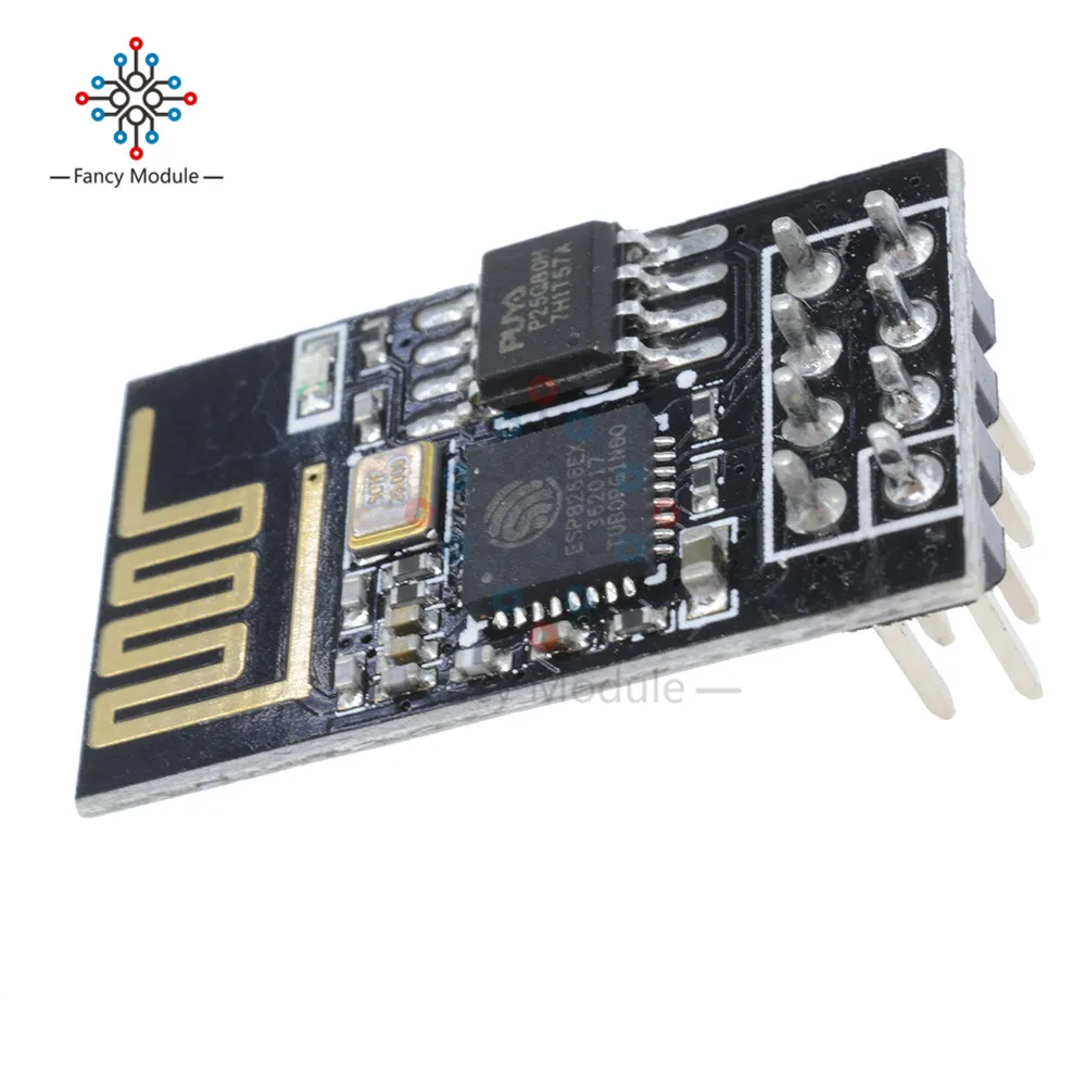Серия ESP8266 Wi Fi модуль (ESP8266 ESP 01S 01 обновленный) беспроводная приемопередаточная