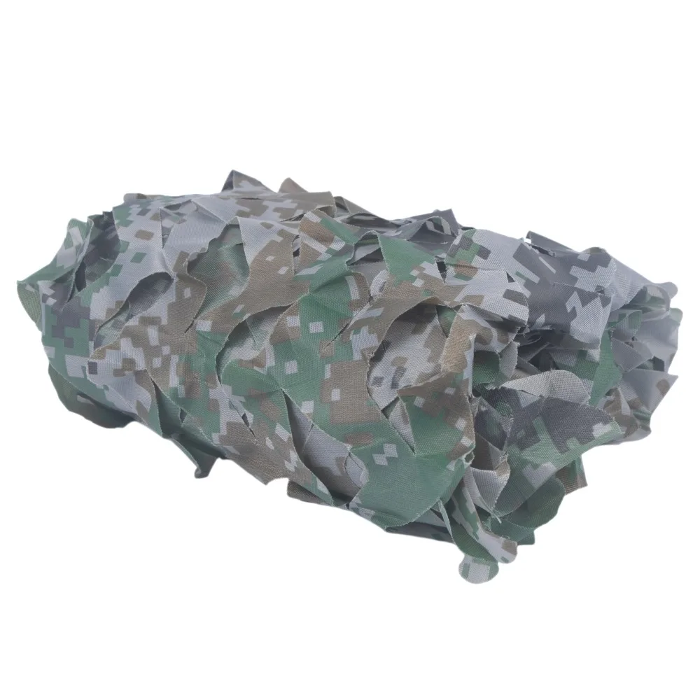 VILEAD Simple 1.5m*5m Woodland Digital Blue Green Desert Camouflage Nets Camo Netting without Edge Binding Sun Shelter Car Cover VILEAD Simple 1.5m*5m Woodland Digital Blue Green Desert Camouflage Nets Camo Netting without Edge Binding Sun Shelter Car Cover