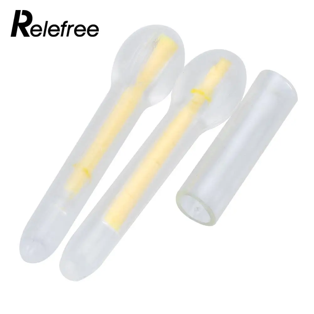 

Relefree 20Pcs Fishing Fluorescent Light Night Float Clip On Dark Glow Stick Set Luminous Fishing Float Fishing Accessories