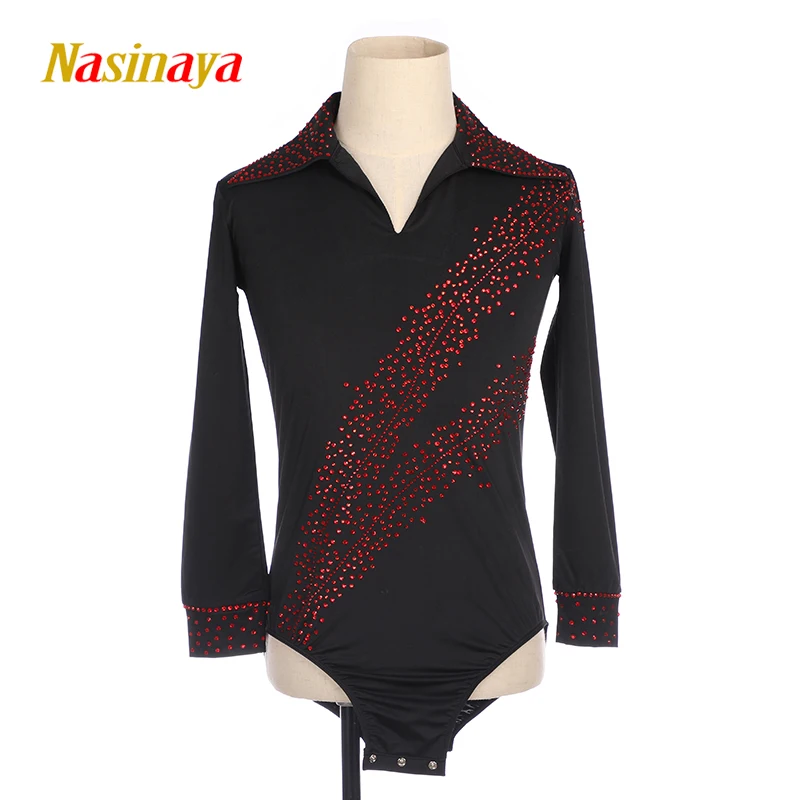 

Nasinaya Boys Man Figure Skating Performance Clothing Customized Competition Ice Skating Leotard Kids Patinaje Gymnastics Dance6