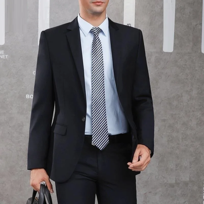 men's two Korean version Suit in fall of the wedding dress | Мужская одежда