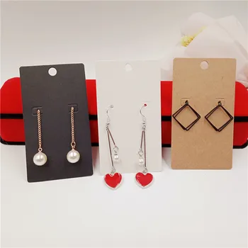 

20Pcs Accessories Jewelry Display Card Earring Card Hang Tag Card DIY jewelry Stud Earring Package Cards 9*5cm