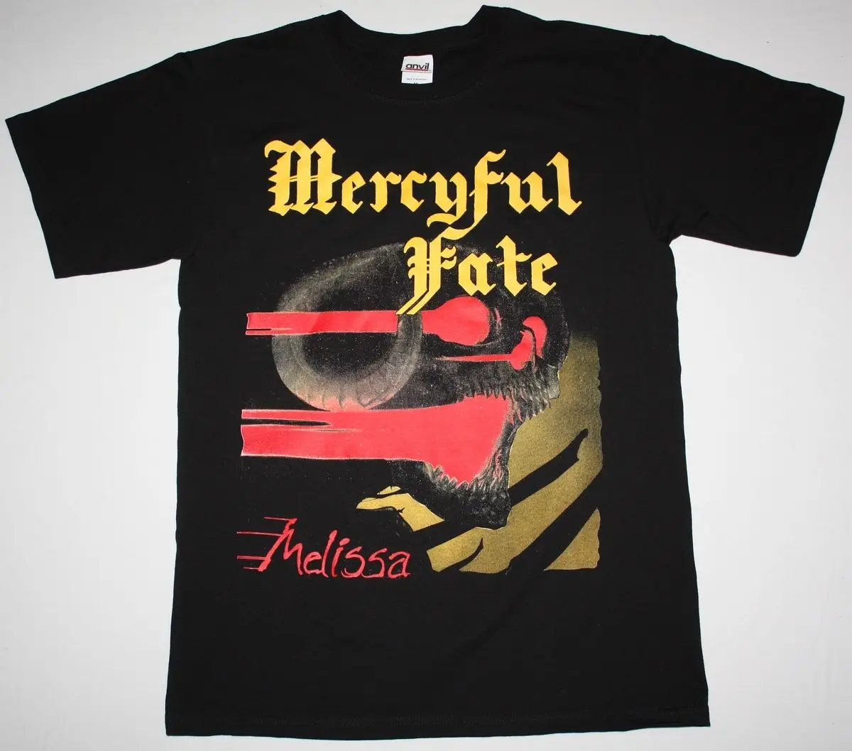 Mercyful Fate Melissa King Diamond Тяжелая thrash metal Новая Черная футболка | Мужская одежда
