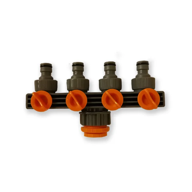 Plastic four way valve water diversion controller splitter Outdoor