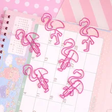 3 шт./партия милые розовые креативные Фламинго Закладка Книга кавайи маркеры бумага клип для детей подарочная Корейская Канцелярия студента