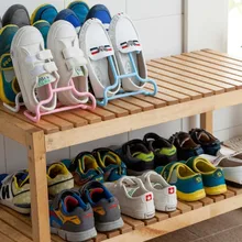 2 шт./компл. мульти-Функция Для детей обувь подвесная полка для хранения вещей сушилка для обуви вешалка для стойки Органайзер для гардероба GJJJSN253