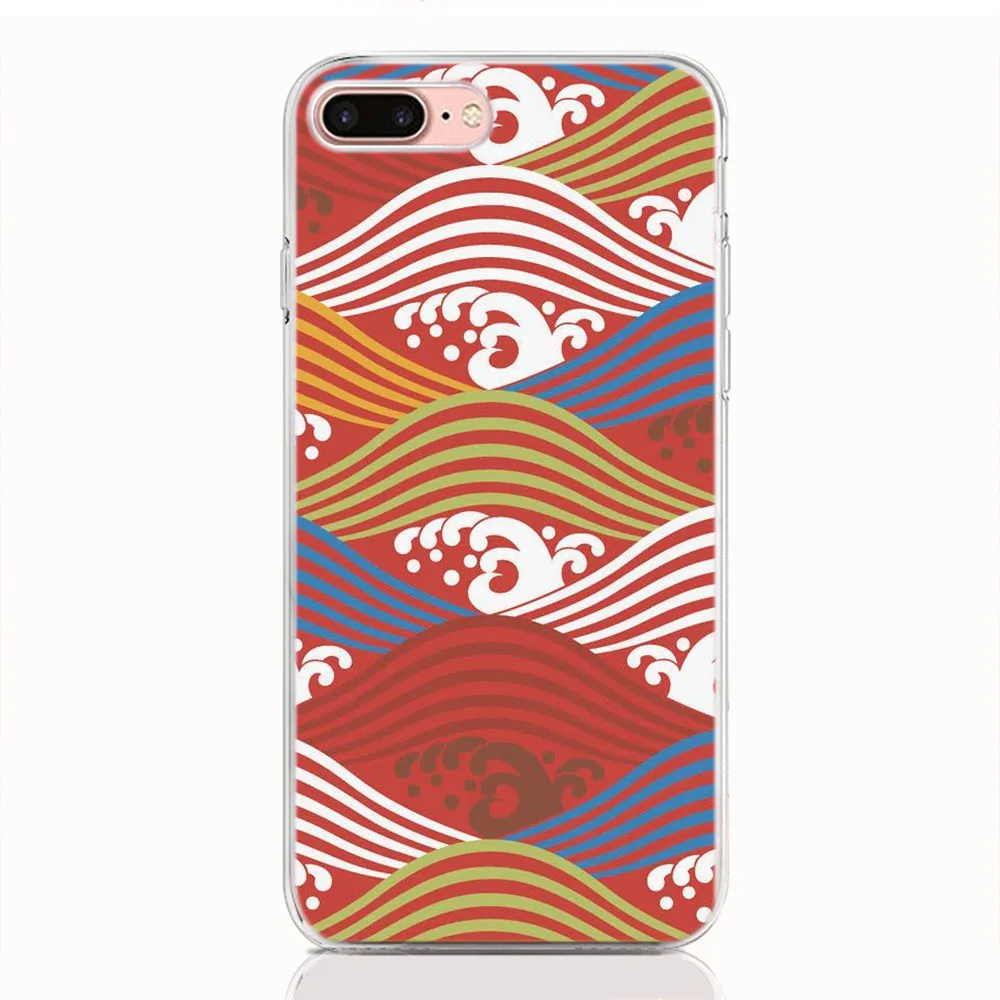 A14  7 Plus Cartoon Wave Art Japanese