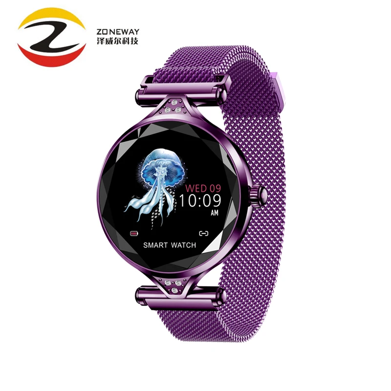 

H1 Women Fashion Smart Bracele Wearable Device Bluetooth Pedometer Heart Rate Monitor Smart Wristwatch For Android/IOS PK M3