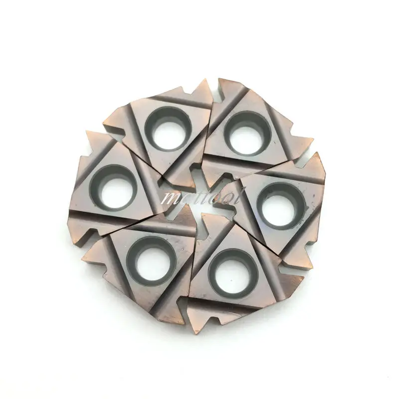 10Pcs Thread Turning Tools MMT 16ER AG60 S VP15TF Carbide inserts