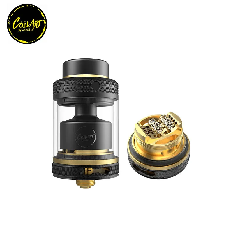 

Original CoilART MAGE RTA V2 Update Electronic Cigarettes Tank 3.5ml Atomizer Capacity Fit 510 thread Box Mod Vape