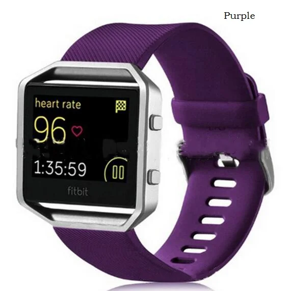 Силиконовый ремешок, сменный для Fitbit Blaze Band, браслет на запястье, ремешок для часов, резиновый ремешок для часов+ металлическая пряжка Correa