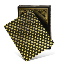 55pcs/deck poker cards PVC Plastic playing cards Waterproof Frost pokerstars Board games classic magic tricks tool poker game