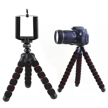 Универсальный гибкий штатив с осьминога+ держатель для телефона Штатив для iPhone 6 7 6s 5s huawei Dslr камера Gopro Yi SJCAM подставка крепление