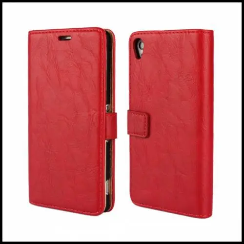 Для Sony Xperia Z3 Ретро жатый бумажник PU Стенд кожаный чехол телефона для телефона|case