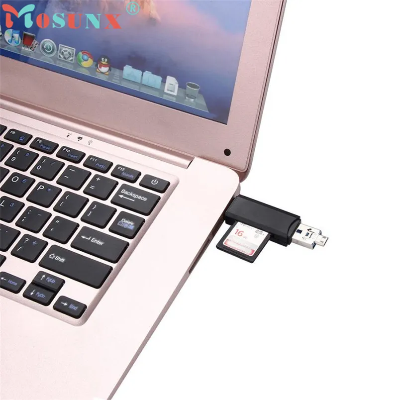 Надежный Тип C usb 2.0/Micro USB адаптер SD/Micro SD Card Reader для смартфонов/pc тип C+ USB-порт+ Micro USB po