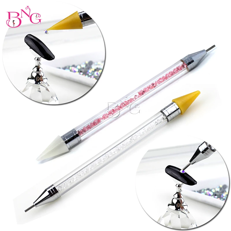 Wax Rhinestone Picker Nail Brushes