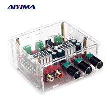 Aiyima TPA3118 Digital Amplifier Board Amplificador 30W*2+60W 2.1 Channel Subwoofer Mini Home Theater Sound System With Case